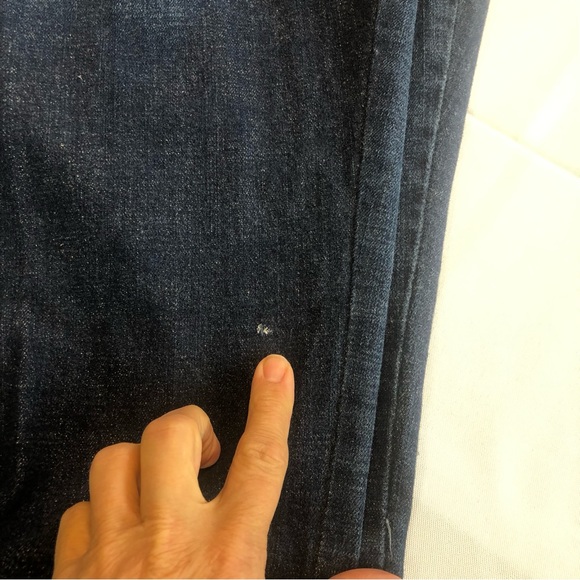 Levi Signature Low Rise Boot Cut Women’s Jeans Dark Wash Authentic Levi Sz14S - Picture 10 of 10